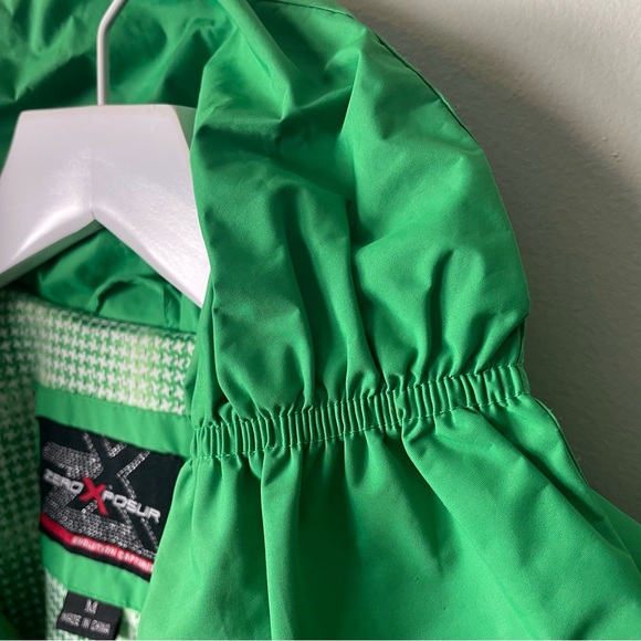 Zero Exposure Green Ski Jacket / Size M - Picture 8 of 10